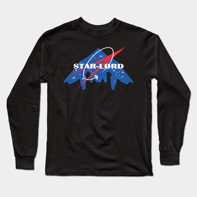 NASA Star-Lord Long Sleeve T-Shirt by Devotees